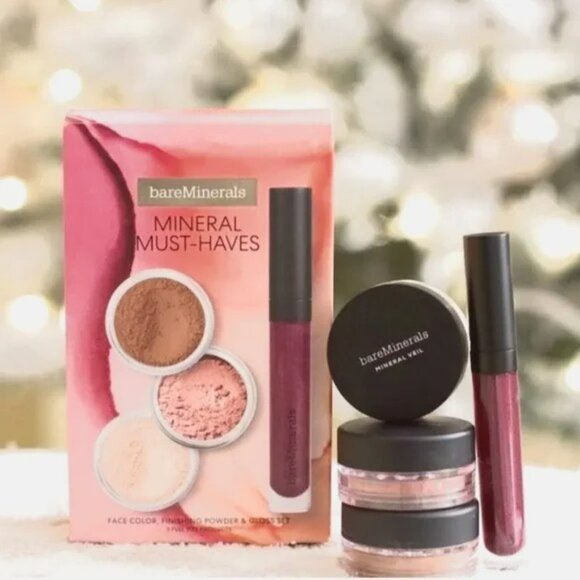 BARE MINERALS Must Haves All Over Face Color, Blush, Finishing Powder & Gloss - Picture 13 of 14